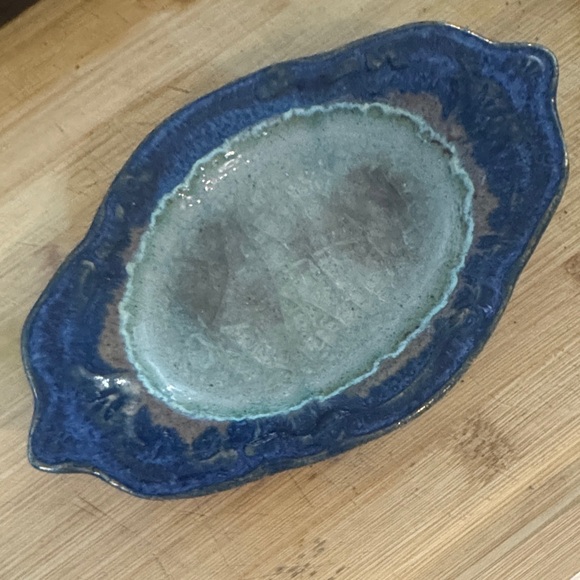 Other - Handmade Glass and Ceramic Jewelry Dish